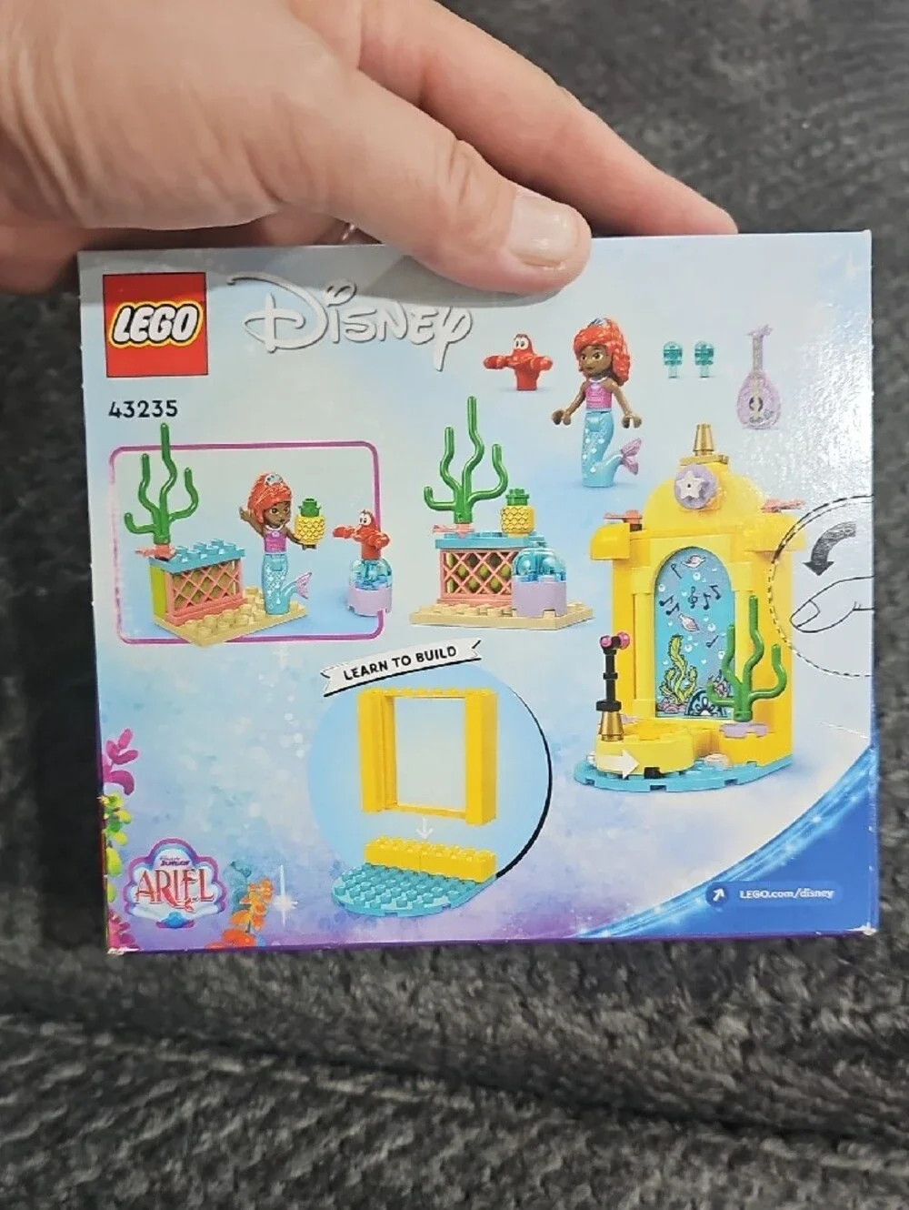 Disney LEGO Ariel Music Stage Playset - Yellow, Blue & Green